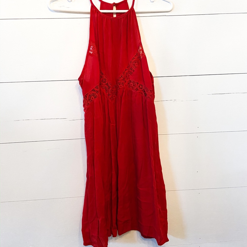 Mini Dress with Lace